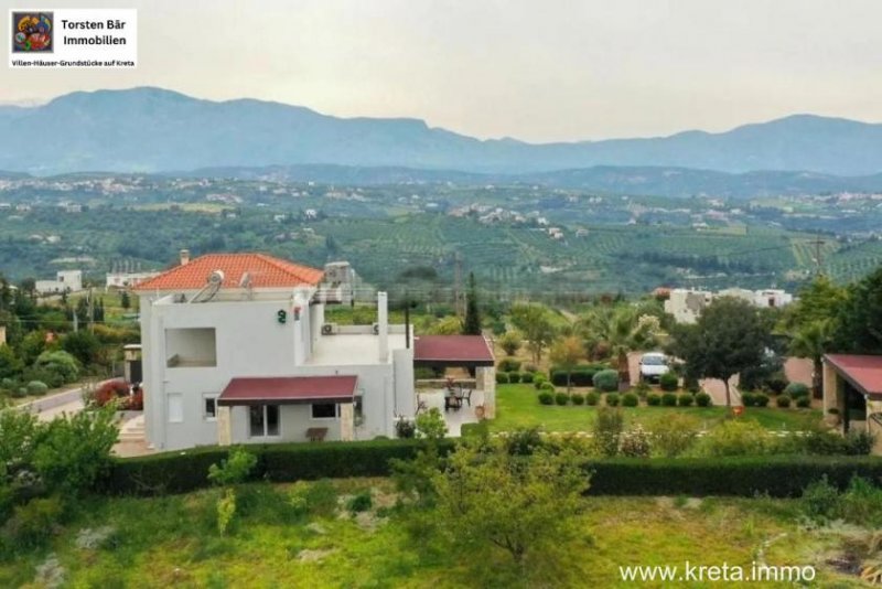 Athanatoi Kreta, Athanatoi, Luxusvilla Meer und Bergblick und Gästewohnung Haus kaufen